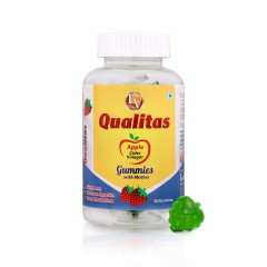 Qualitas  ACV Gummies | Weight Loss and Vitamin B12 | 30 Gummies 
